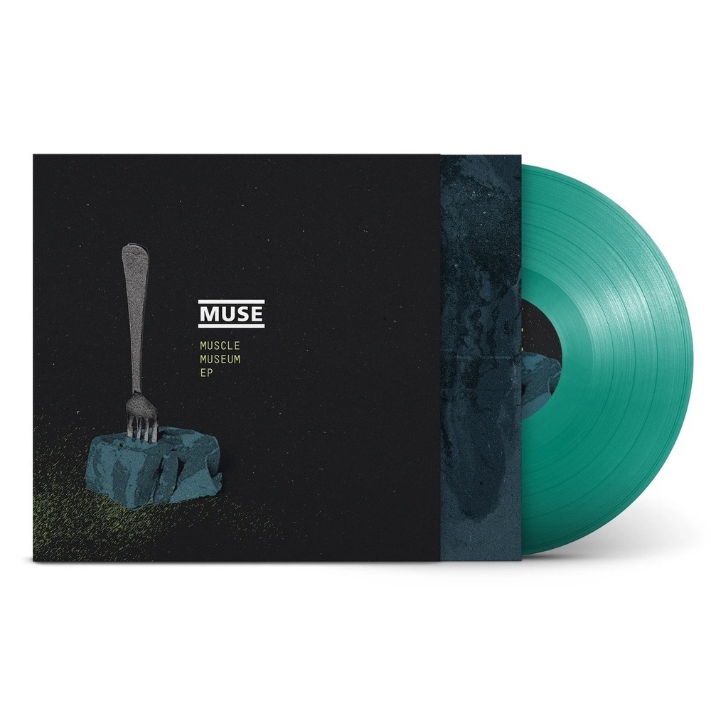Muse Muscle Museum EP 12" Translucent Teal Vinyl RSD Record Store Day 26 RSD26
